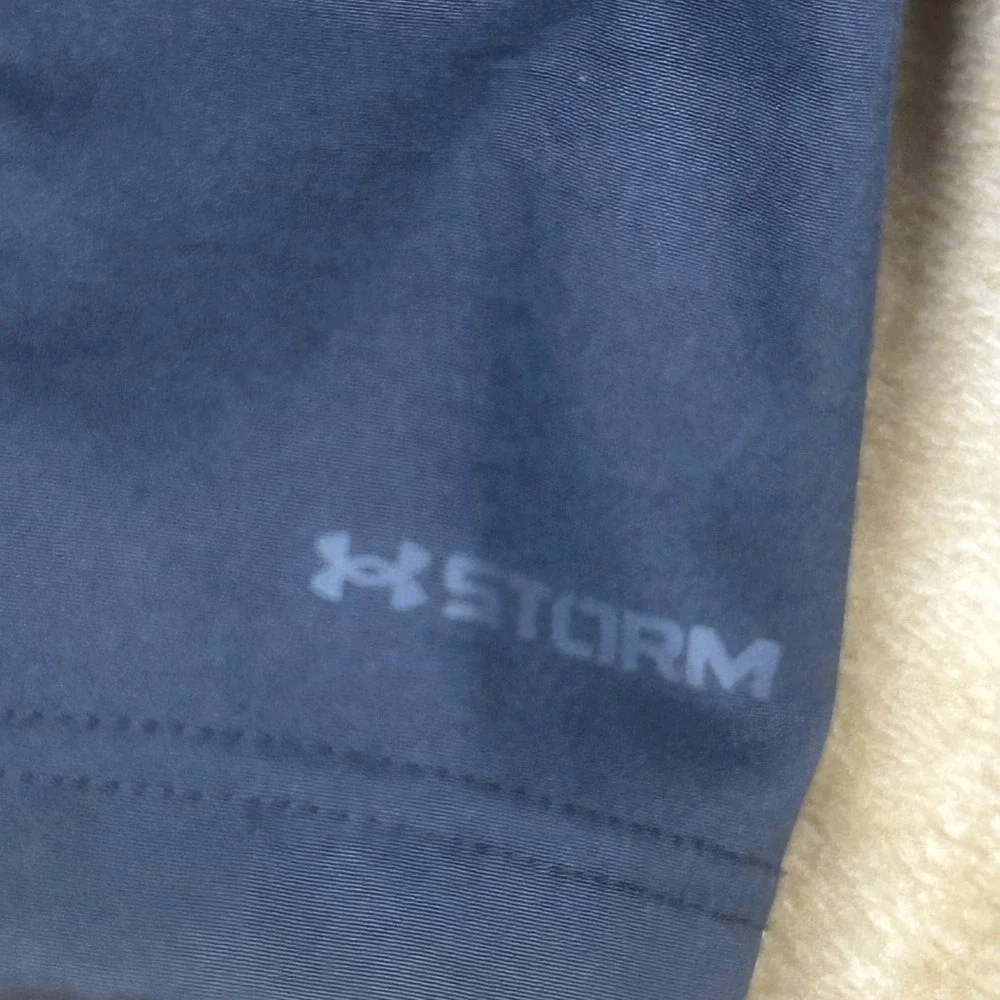 Under Armour Project Rock Mens UA Storm ColdGear Softshell Jacket Black Large